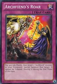 Archfiend's Roar AP03-EN025 card from Astral Pack 3