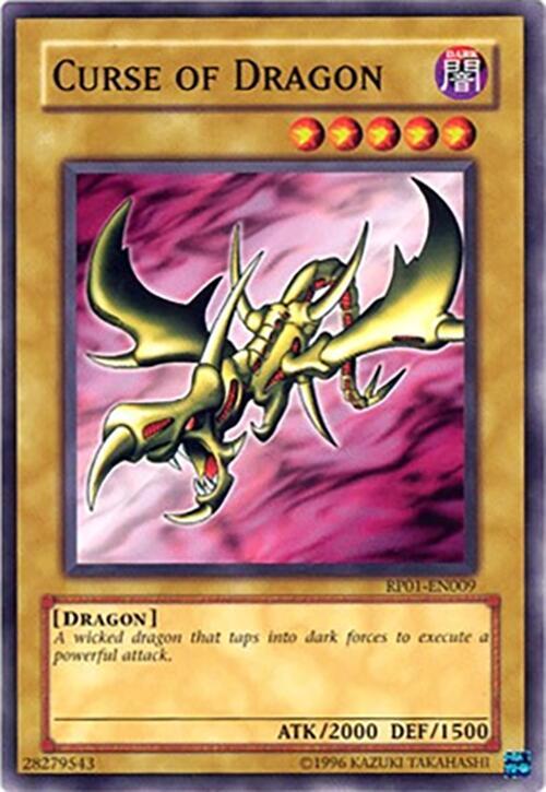 Curse of Dragon RP01-EN009 card from Retro Pack