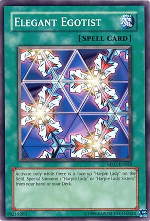 Elegant Egotist RP01-EN029 card from Retro Pack