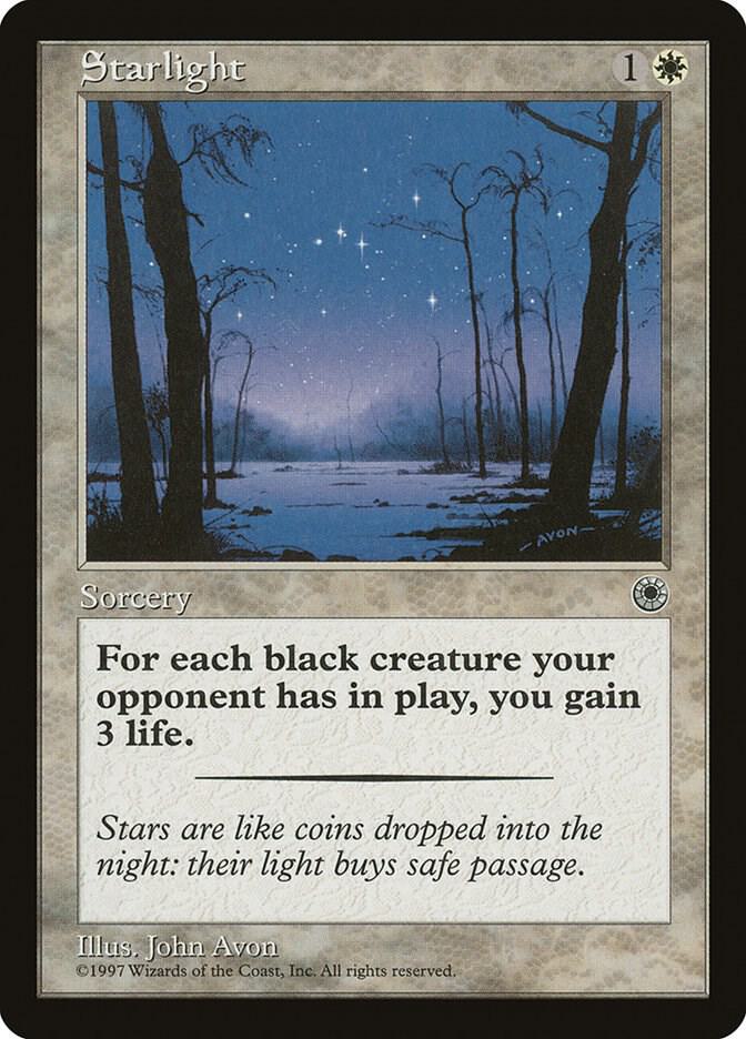 Starlight card from Portal