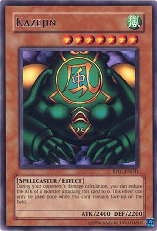 Kazejin RP01-EN031 card from Retro Pack