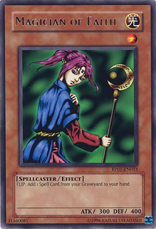Magician of Faith RP01-EN033 card from Retro Pack