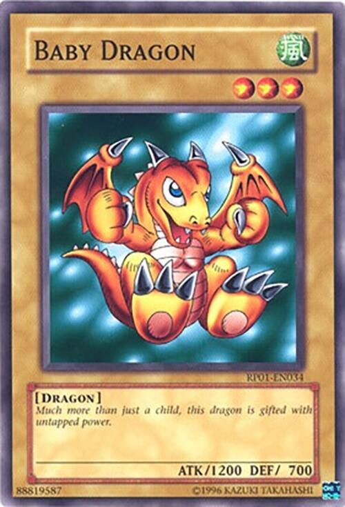 Baby Dragon RP01-EN034 card from Retro Pack