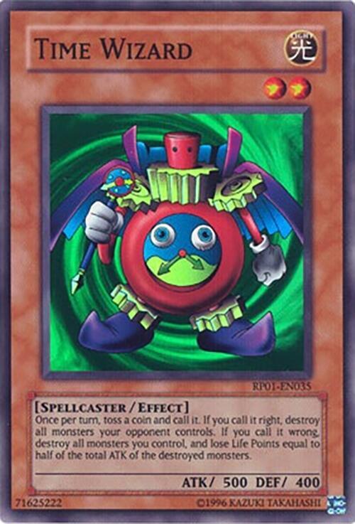Time Wizard RP01-EN035 card from Retro Pack