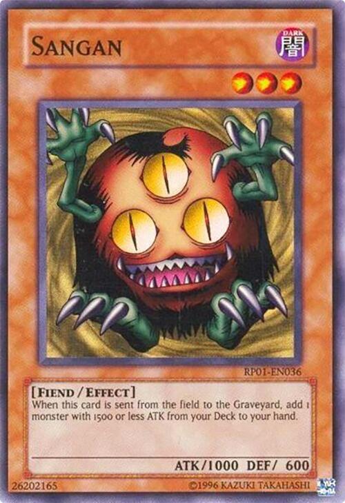 Sangan RP01-EN036 card from Retro Pack