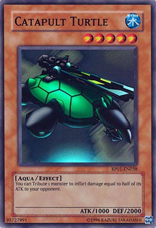 Catapult Turtle RP01-EN038 card from Retro Pack