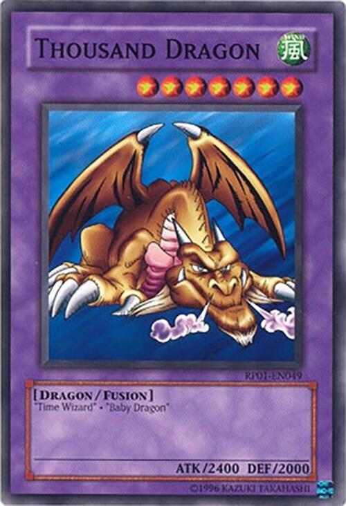 Thousand Dragon RP01-EN049 card from Retro Pack