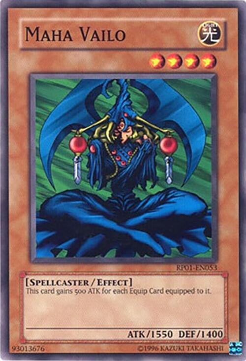 Maha Vailo RP01-EN053 card from Retro Pack