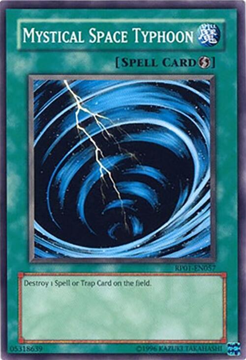 Mystical Space Typhoon RP01-EN057 card from Retro Pack
