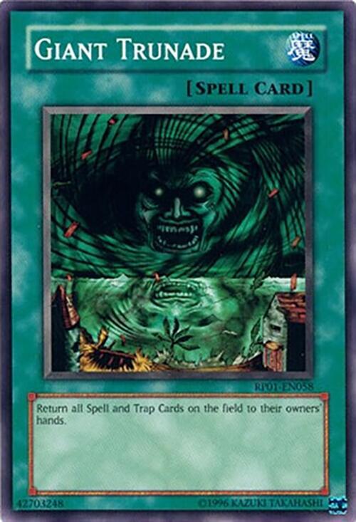 Giant Trunade RP01-EN058 card from Retro Pack