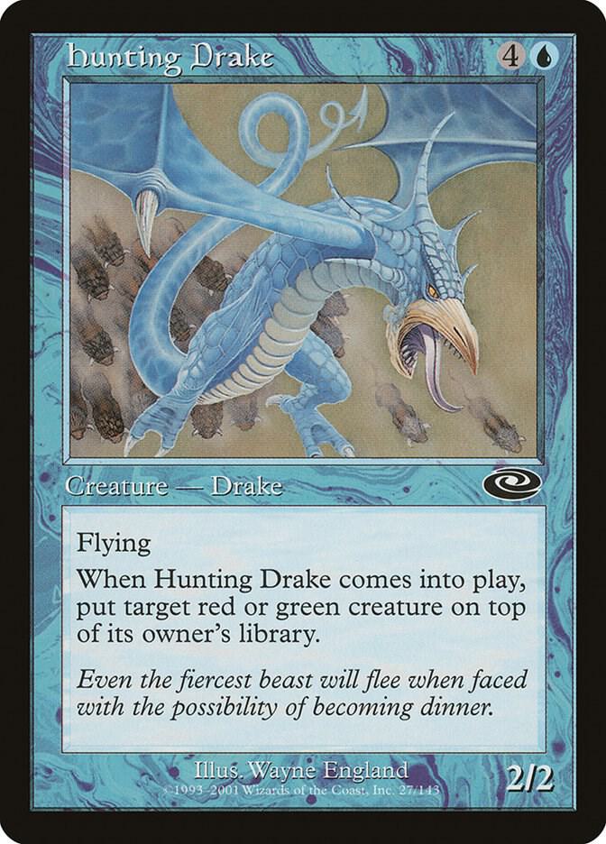 Hunting Drake 27 card from Planeshift