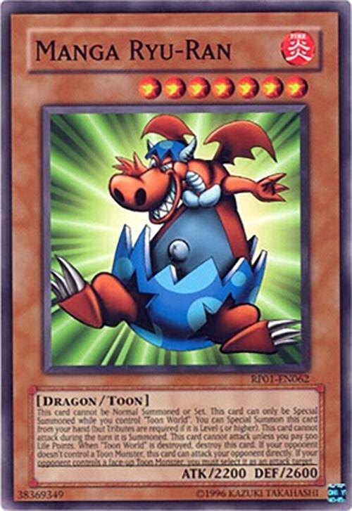 Manga Ryu-Ran RP01-EN062 card from Retro Pack