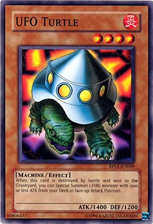 UFO Turtle RP01-EN069 card from Retro Pack