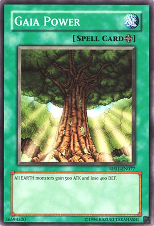 Gaia Power RP01-EN077 card from Retro Pack