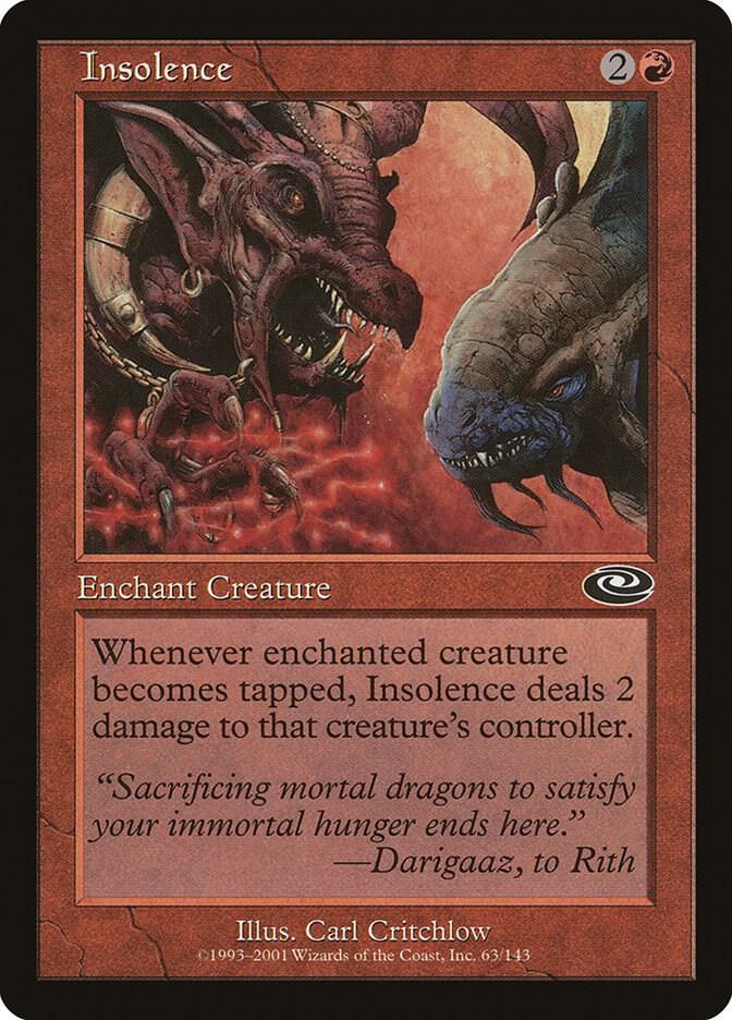 Insolence 63 card from Planeshift