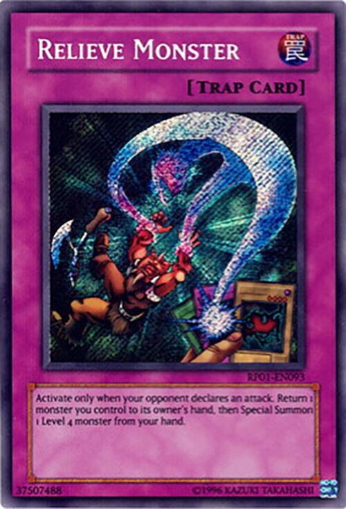 Relieve Monster RP01-EN093 card from Retro Pack