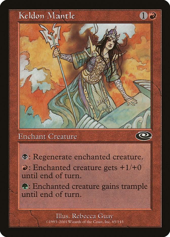 Keldon Mantle 65 card from Planeshift