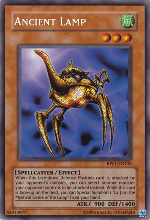 Ancient Lamp RP01-EN100 card from Retro Pack