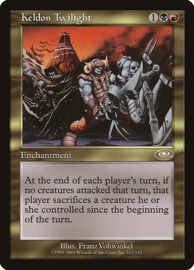 Keldon Twilight 112 card from Planeshift