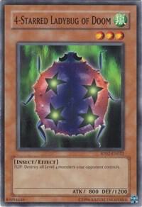4-Starred Ladybug of Doom RP02-EN022 card from Retro Pack 2