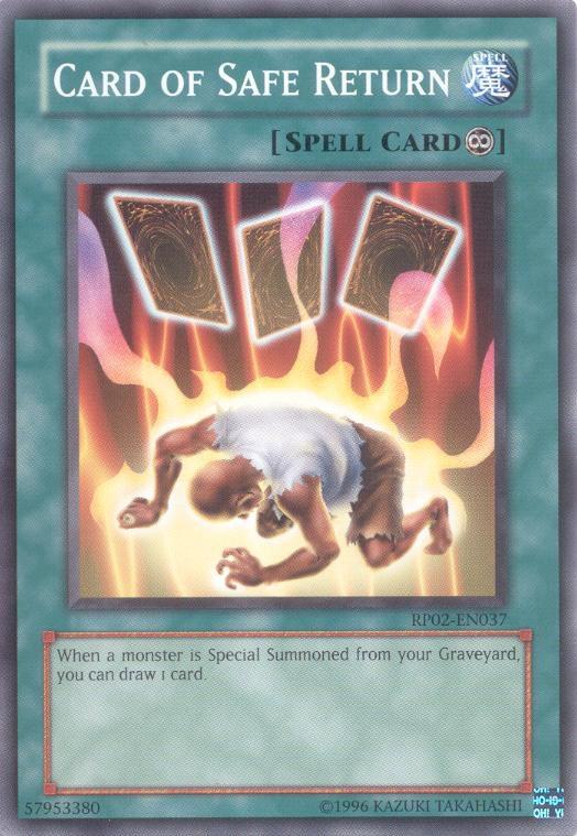 Card of Safe Return RP02-EN037 card from Retro Pack 2