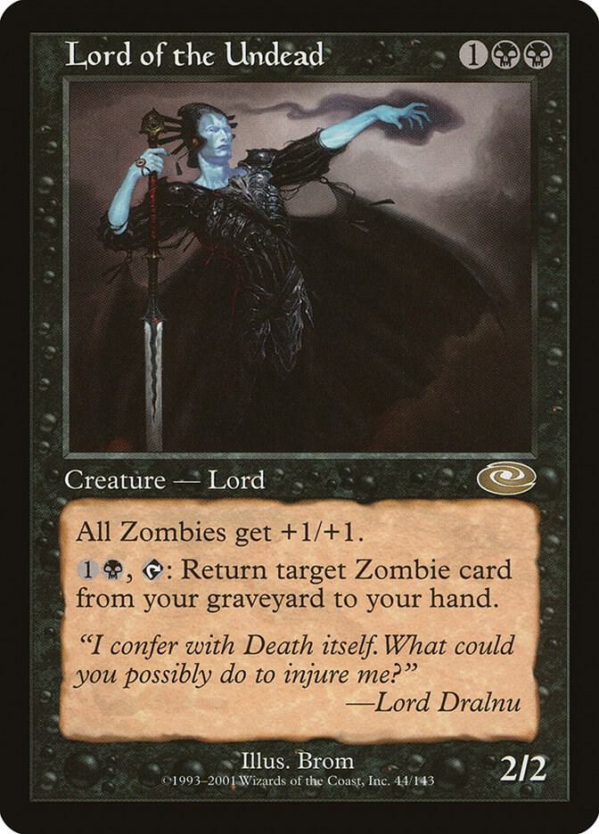 Lord of the Undead 44 card from Planeshift