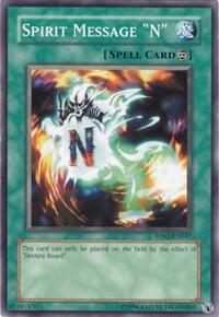Spirit Message "N" RP02-EN047 card from Retro Pack 2
