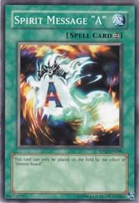 Spirit Message "A" RP02-EN048 card from Retro Pack 2
