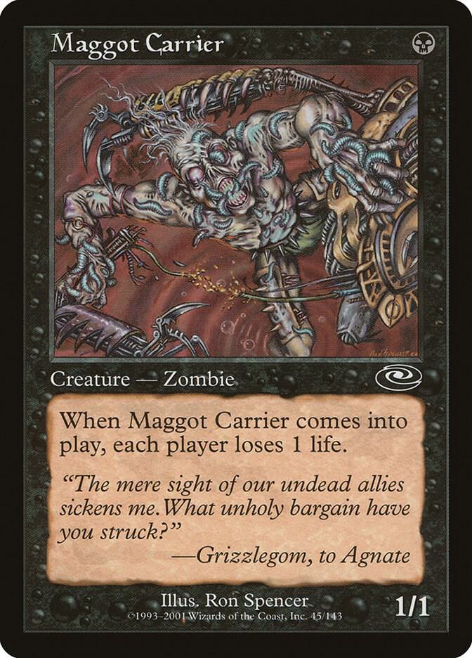 Maggot Carrier 45 card from Planeshift