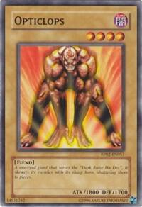 Opticlops RP02-EN053 card from Retro Pack 2
