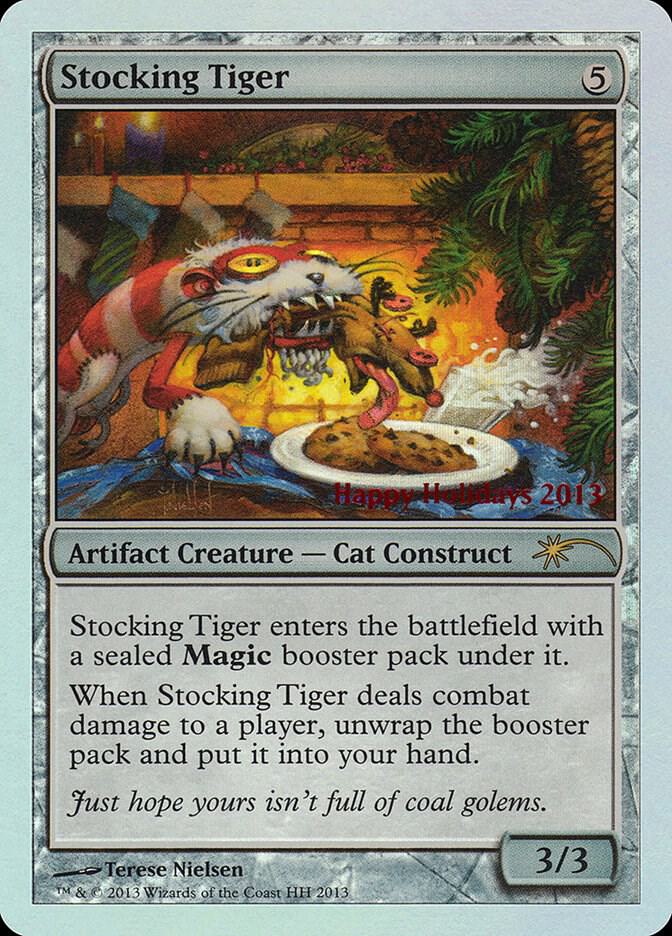 Stocking Tiger 2013 card from Special Occasion