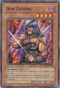 Don Zaloog RP02-EN068 card from Retro Pack 2
