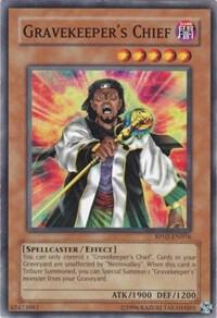 Gravekeeper's Chief RP02-EN076 card from Retro Pack 2