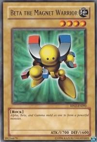 Beta The Magnet Warrior RP02-EN090 card from Retro Pack 2