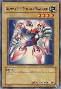 Gamma The Magnet Warrior RP02-EN091 card from Retro Pack 2