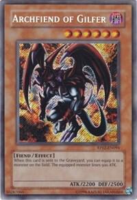 Archfiend of Gilfer RP02-EN094 card from Retro Pack 2