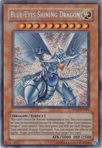 Blue-Eyes Shining Dragon RP02-EN096 card from Retro Pack 2