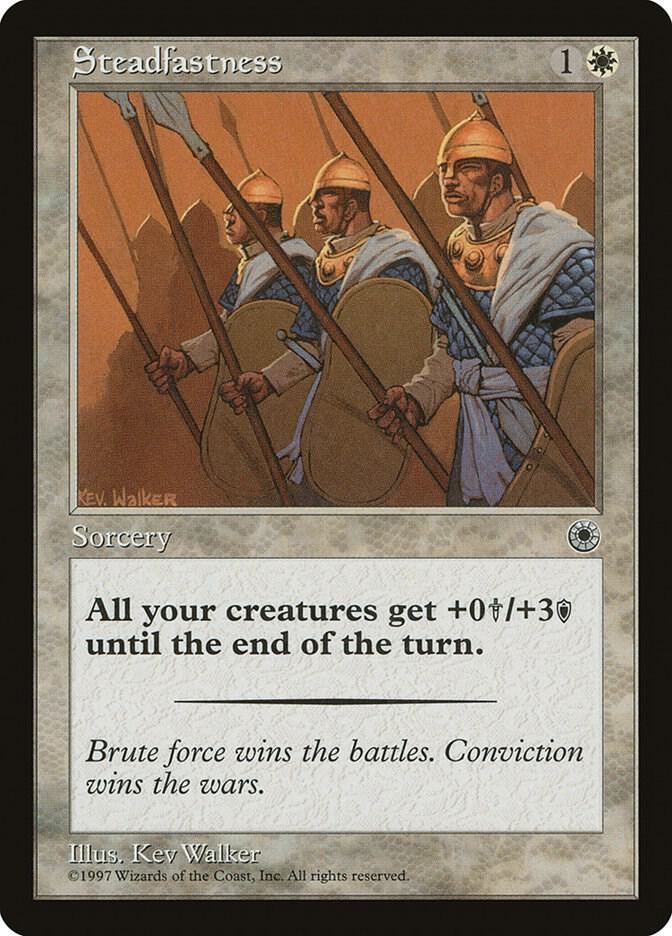 Steadfastness card from Portal