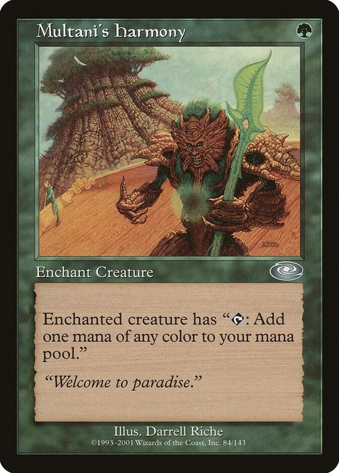 Multani's Harmony 84 card from Planeshift