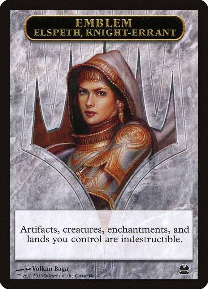 Emblem - Elspeth, Knight-Errant 16 card from Modern Masters
