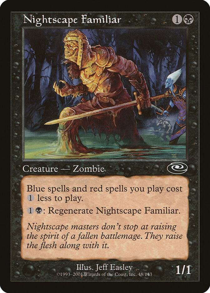 Nightscape Familiar 48 card from Planeshift