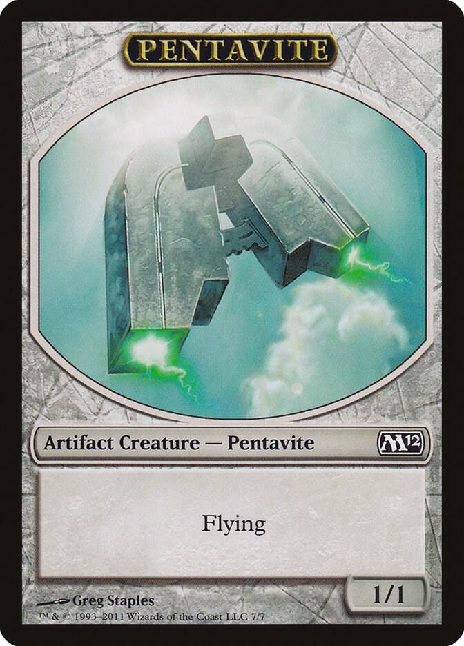 Pentavite Token 7 card from Magic 2012 (M12)