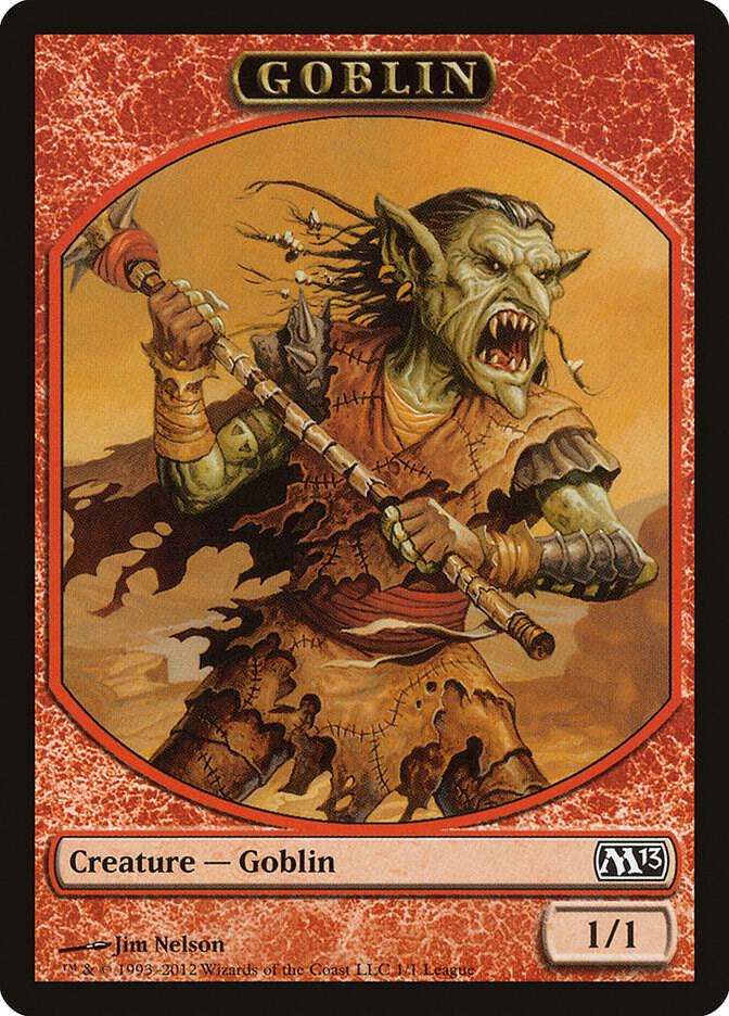 Goblin Token 1 card from League Promos