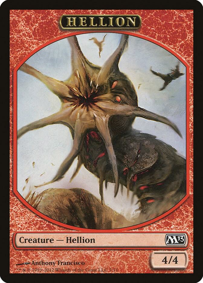 Hellion Token 7 card from Magic 2013 (M13)