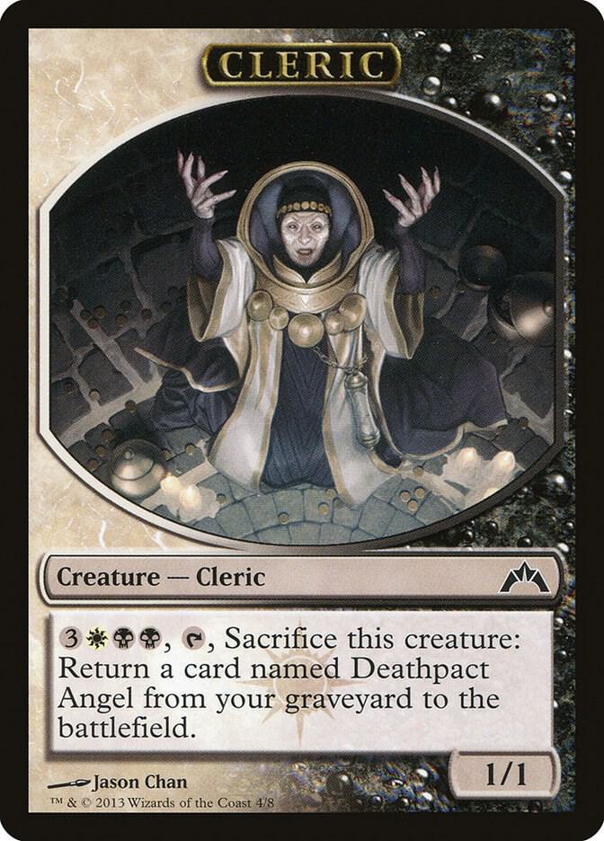 Cleric Token 4 card from Gatecrash