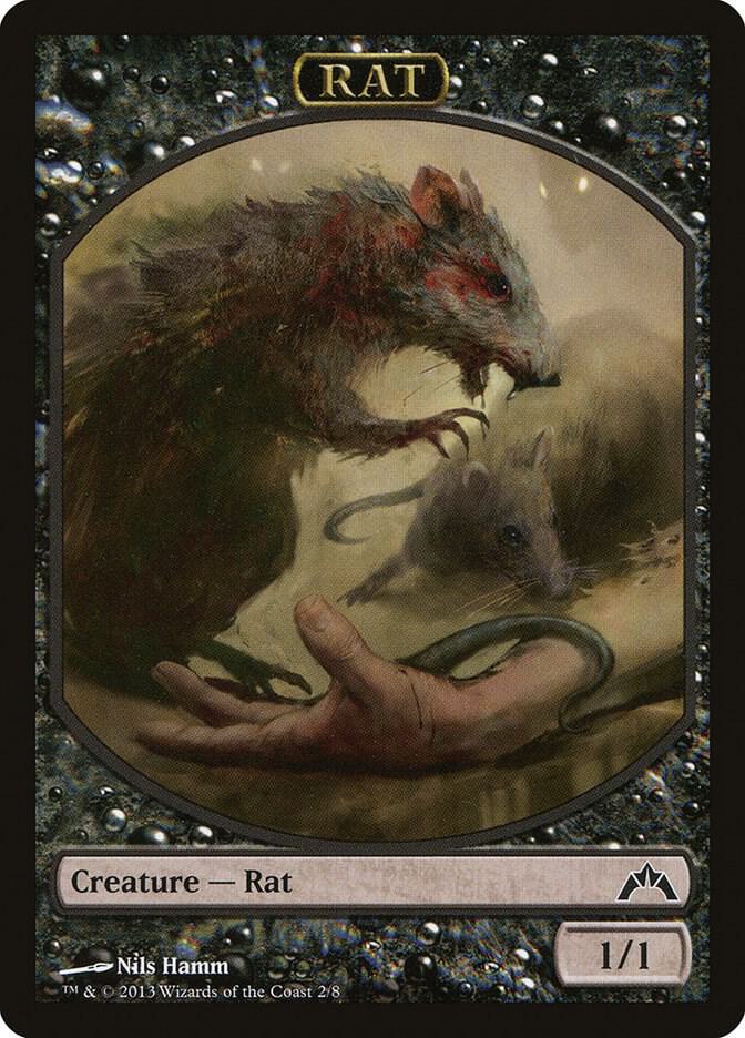 Rat Token 2 card from Gatecrash