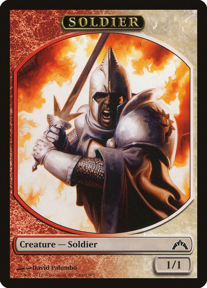 Soldier Token 6 card from Gatecrash