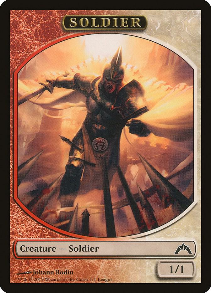 Soldier Token (Gatecrash) 1 card from League Promos