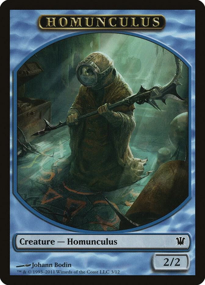 Homunculus Token 3 card from Innistrad
