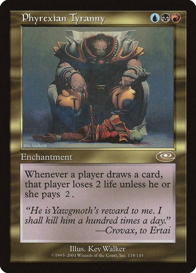 Phyrexian Tyranny 118 card from Planeshift